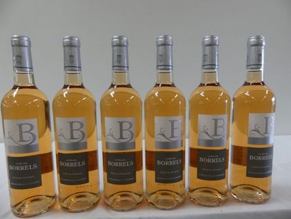 null 6 bouteilles de Côtes de Provence Rosé, Cuvée des Borrels, Cave des Vignerons...