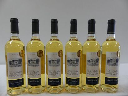 null 6 bouteilles de Liquoreux Monbazillac Le Pavillon du Château Peroudier Médaille...