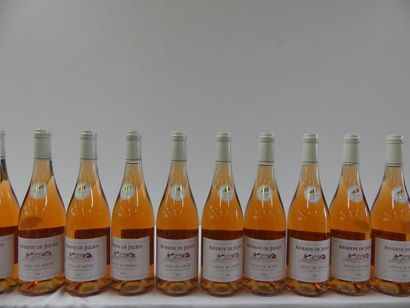 null 12 bouteilles de Côtes du Rhône Rosé Réserve de Julien Vignerons Laudun Chusclan,...