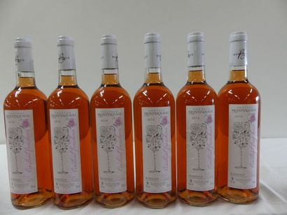null 6 bouteilles de Château Montesquiou, Bordeaux Rosé, SCEA Château Clos Montesquiou,...