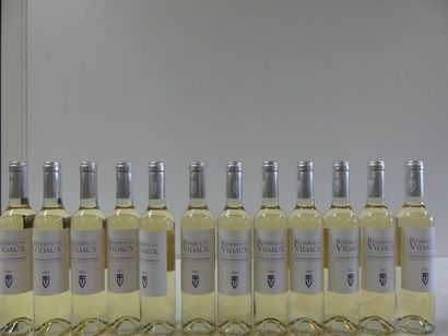 null 12 bouteilles de Réserve de Vidaux, Provence Blanc, Côtes de Provence, 2016...