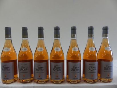 null 7 bouteilles de Rosé des Caves de Tain, Domaine Pierre Secrète, Collines Rhodaniennes,...