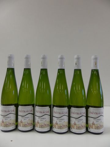 null 6 bouteilles de Sylvaner Vin d'Alsace Georges et Claude Freyburger, 2011