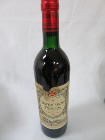 null 1 bouteille de Château Gazin, 1985 (ela, LB)