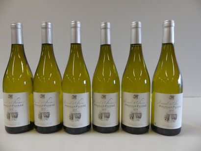 null 6 bouteilles de Bourgogne Blanc Pouilly Fuissé Marcel de Normont 2015