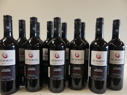 null 12 bouteilles de Bordeaux Rouge Cépage Merlot 2014