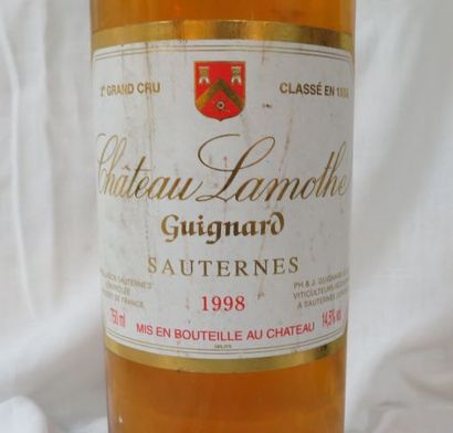 null Bouteille de Sauternes, Château Lamothe, 1998