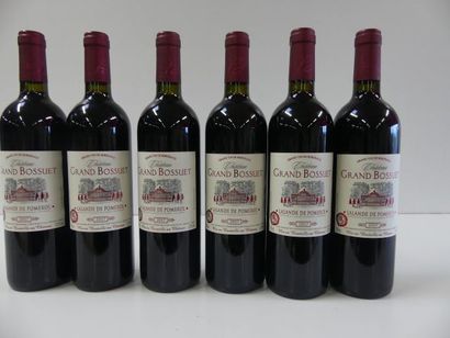 null 6 bouteilles de Lalande de Pomerol Château Grand Bossuet 2017
