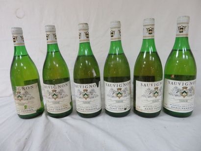 null 6 bouteilles de Sauvignon, Remy Pannier. (elsa, LB et B)