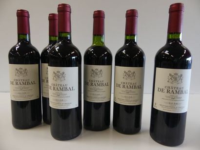 null 6 bouteilles de Château Rambal, Cadillac Côtes de Bordeaux, 2008