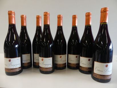 null 8 bouteilles de Bourgogne Rouge, Côteaux Bourguignons, Marcel de Normont 20...