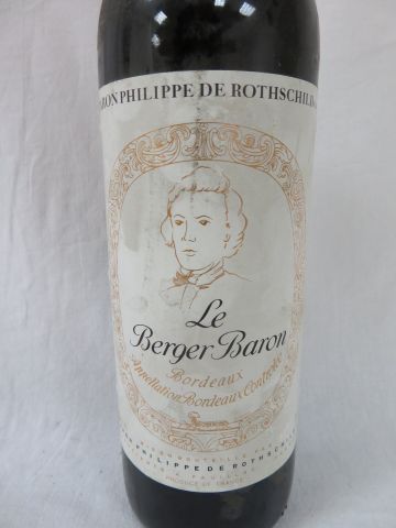 null 1 bouteille de Bordeaux, Baron Philippe de Rothschild Le Berger Baron, sd.