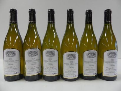 null 6 bouteilles de Bourgogne, Côtes d'Auxerre, Chardonnay, Domaine Fillon Récoltant,...