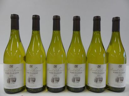 null 6 bouteilles de Bourgogne Blanc, Viré Clessé, Marcel de Normont, 2015