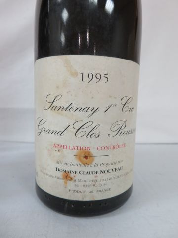 null 2 bouteilles de Santenay Premier Cru, 1995 (elsa)