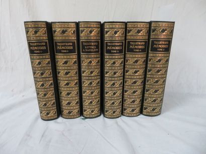 null Jean de BONNOT, Talleyrand "Mémoires", 5 volumes + "Lettres à Napoléon", 19...