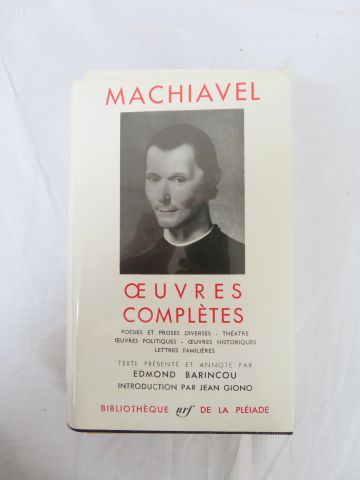 null MACHIAVEL "Oeuvres complètes" , Bibliothèque de la pleiade , 1952.