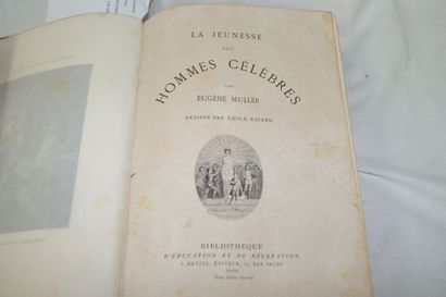 null Lot de deux livres : Melle Fleuriot "Monsieur Nostradamus" Paris, Hachette,...