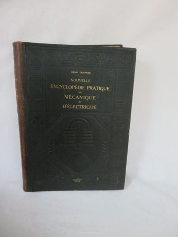 null "Nouvelle encyclopédie pratique de mécanique et d'éléctricité" Quillet 1924....