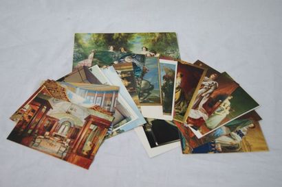 null Petit lot de cartes postales modernes, sur la Malmaison et Compiègne. (24)