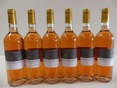null 6 bouteilles de Côteaux d'Aix en Provence Rosé, Luc d'Espan, 2015