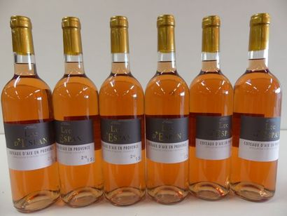 null 6 bouteilles de Côteaux d'Aix en Provence Rosé, Luc d'Espan, 2015