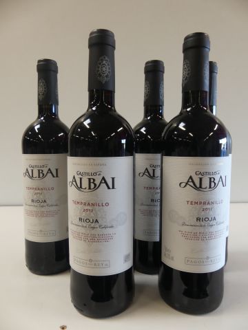 null 6 bouteilles de Castillo de Albai Rioja Tempranillo, Grand Vin d'Espagne, 2...