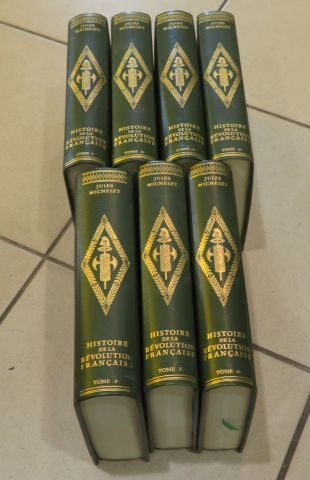 null Jean de BONNOT, Michelet "Histoire de la Révolution Française", 7 volumes, ...