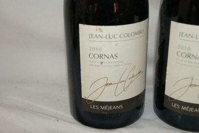 null 2 bouteilles de Cornas, Jean-Luc Colombo, Les Méjeans, 2010