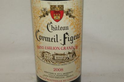 null Bouteille de Saint Emilion Grand Cru, Château Cormeill-Figeac, 2008