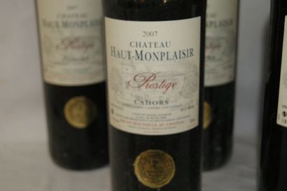 null 5 bouteilles de Cahors, Château Haut Montplaisir, cuvée Prestige, 2007