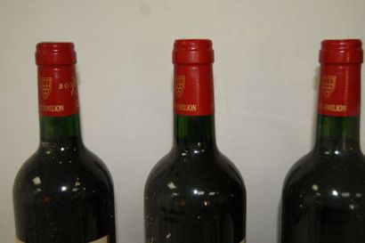 null 4 bouteilles de Saint Emilion Grand Cru, Château Franc Patarabet, 2005