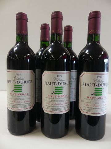 null 6 bouteilles de Château Haut Duriez, Haut Médoc, La Récolte de Jean Michel Duriez,...