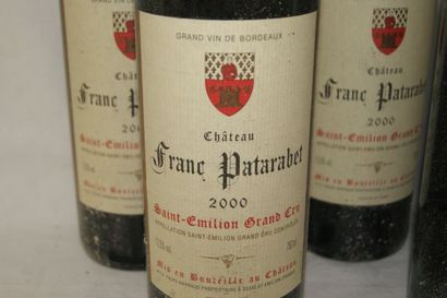 null 5 bouteilles de Saint Emilion Grand Cru, Château Franc Patarabet, 2000