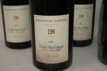 null 5 bouteilles de Crozes Hermitage, Dauvergne Ranvier, 2009 (elsa)