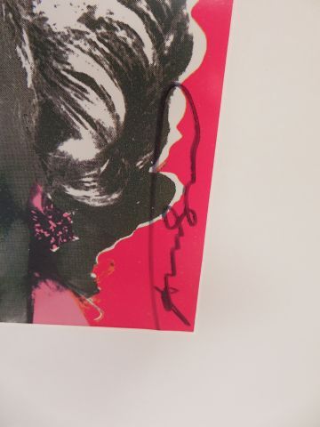 null Andy Warhol (1928-1987), Marylin, 1981 
(Invitation) Sérigraphie en couleurs,...