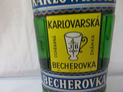 null 1 bouteille de Karlovarska Becherovka, alcool à base de plantes, 38°, (1L)