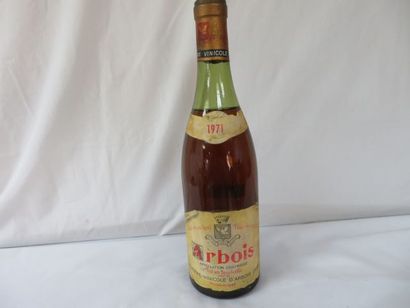 null 1 bouteille d'Arbois, 1971, fruitière viticole
