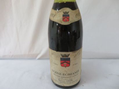 null 1 bouteille de Vosne Romanee, 1982, Maurice Gelin