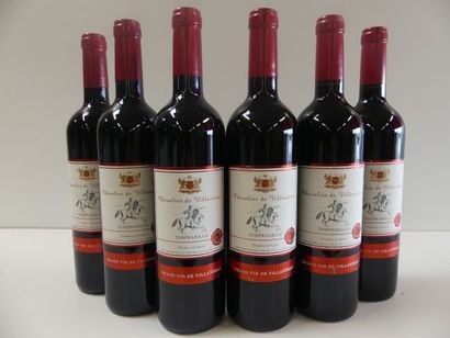 null 6 bouteilles Chevalier de Villandrac Tempranillo Grand Vin de Villandrac sans...