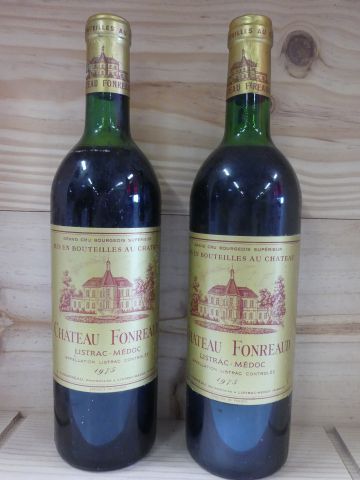 null 2 bouteilles de Château Fondréaud Listrac Médoc Grand Cru Bourgeois supérieur...