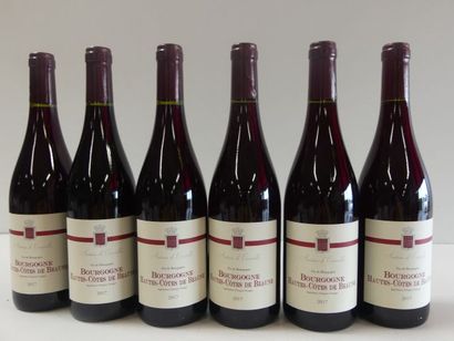 null 6 bouteilles de Bourgogne Hautes Côtes de Beaune Antoine de Courcelles 2017