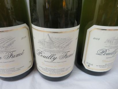 null 4 bouteilles de Pouilly Fumé, domaine de Bel Air, 2008.