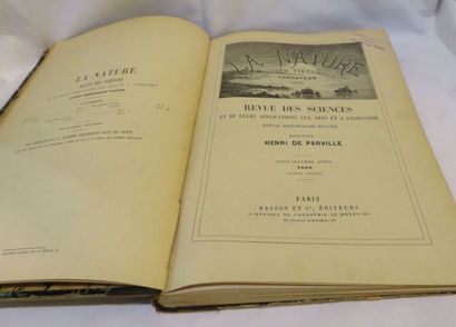null Henri de Parville "La Nature, revue des sciences". Masson, Paris, 1899.