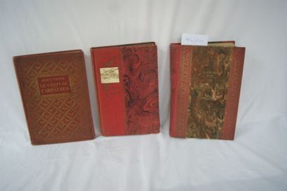 null Lot de 3 livres : Jules Verne "Le Château des Carpathes" Hachette / Jacques...