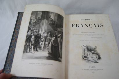 null Théophile LAVALLEE "Histoire des Française depuis les Gaulois jusqu'à 1830"....