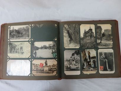 null FRANCE Album de cartes postales anciennes