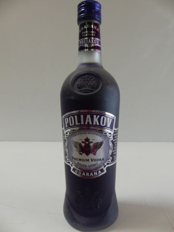 null 1 bouteille de Vodka Poliakov prémium Vodka Guarana