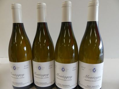 null 4 bouteilles de Bourgogne Montagny Blanc Paul Thévenin 2014