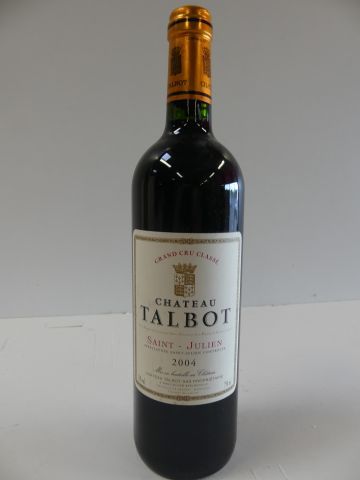 null 1 bouteille de Château Talbot Grand Cru Classé St Julien 2004
